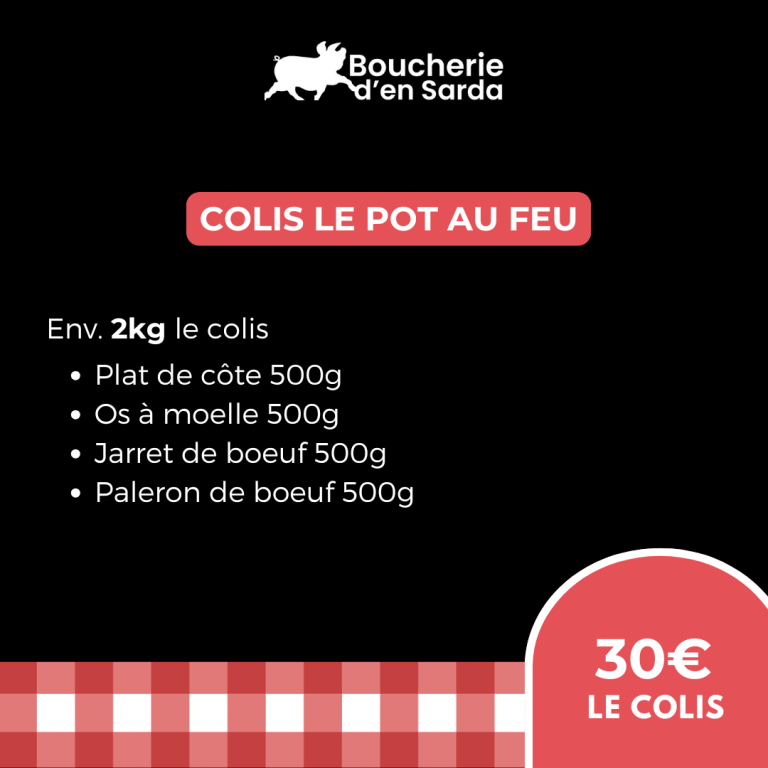 COLIS pot au feu