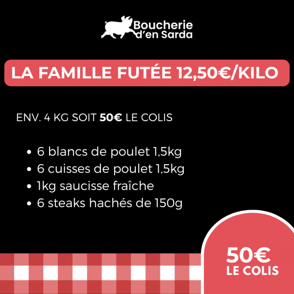 COLIS LA FAMILLE FUTÉE
