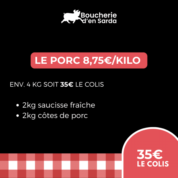 COLIS LE PORC